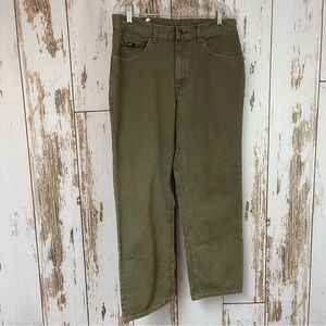 Lee, Green Relaxed Fit Jeans. Size 36x30. In excellent condition!